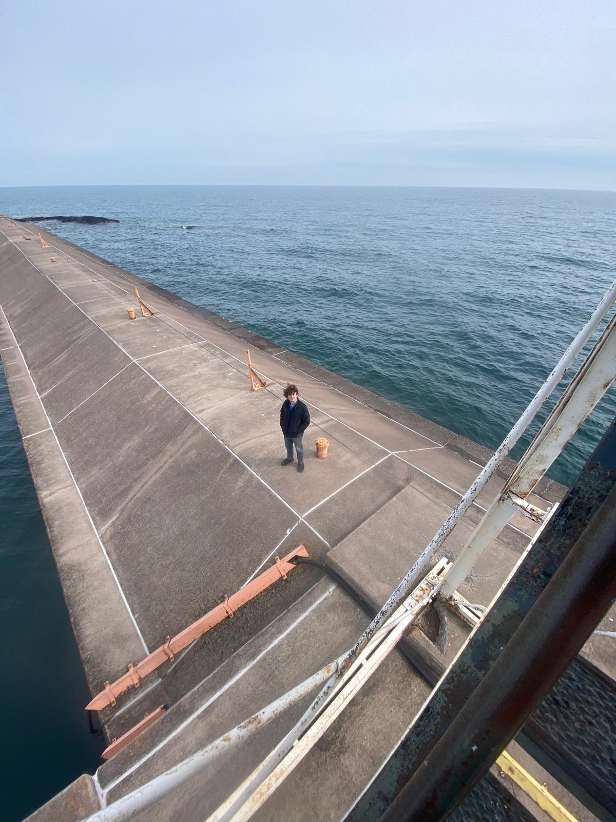 Me on a pier.